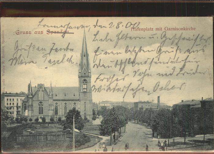 Berlin Hafenplatz Garnisonkirche