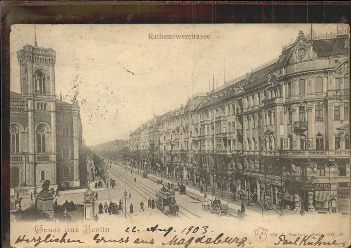 Berlin Rathenowerstrasse