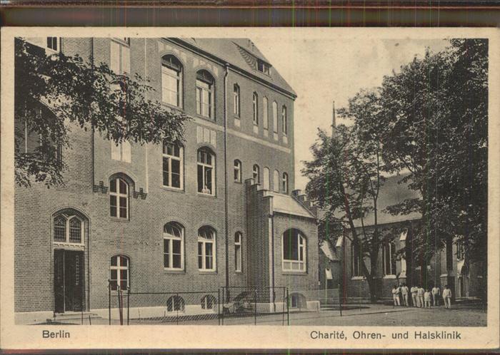 BERLIN  CITY Charite Ohren- u. Halsklinik