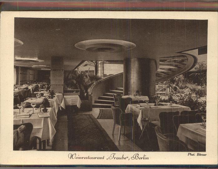 BERLIN  CITY Weinrestaurant Traube