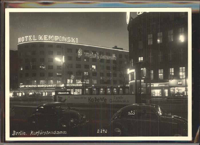 BERLIN  CITY Kurfuerstendamm