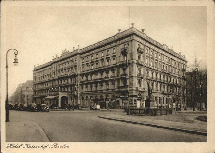 BERLIN  CITY Hotel Kaiserhof