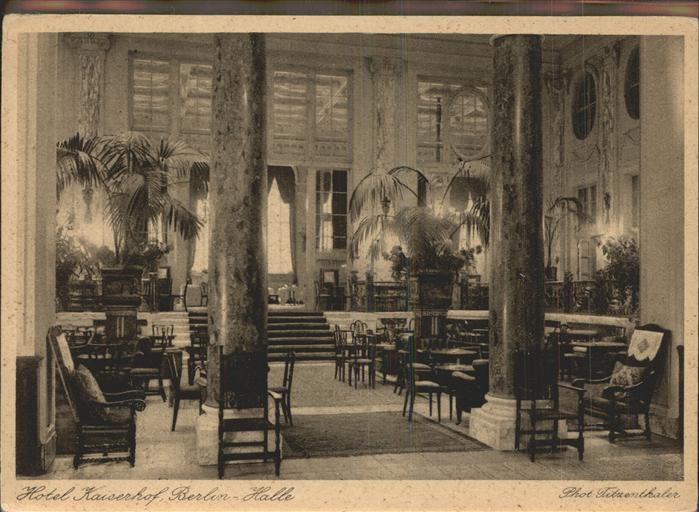 BERLIN  CITY Hotel Kaiserhof Halle