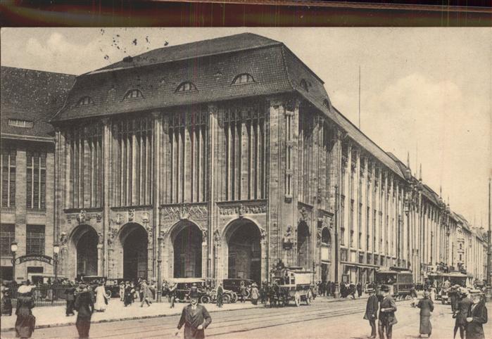 BERLIN  CITY Warenhaus A. Wertheim