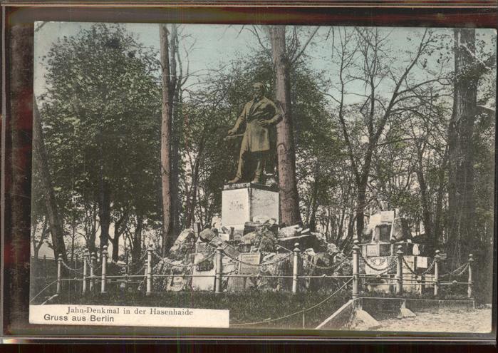 BERLIN  CITY Jahn-Denkmal Hasenheide