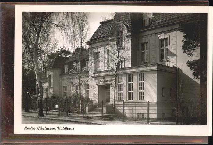 Nikolassee Waldhaus