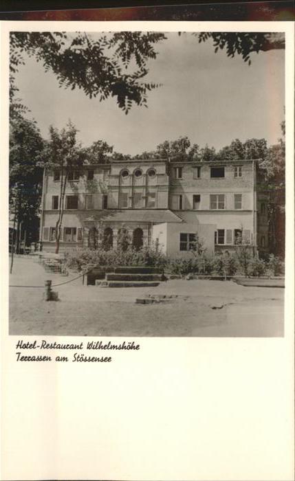 Stoessensee Berlin Hotel Wilhelmshöhe
