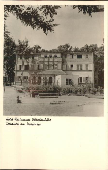 Stoessensee Berlin Hotel Wilhelmshöhe