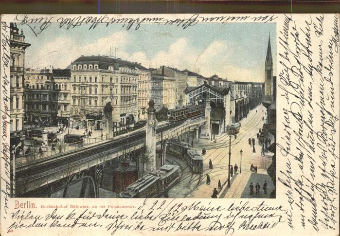 BERLIN  CITY Hochbahnhof Buelowstr.