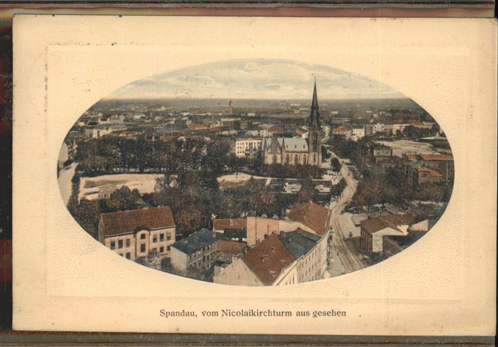 Spandau vom Nicolaikirchturm