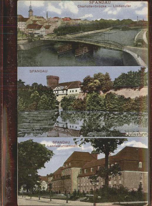 Spandau Charlottenbrücke Lindenufer Juliusturm