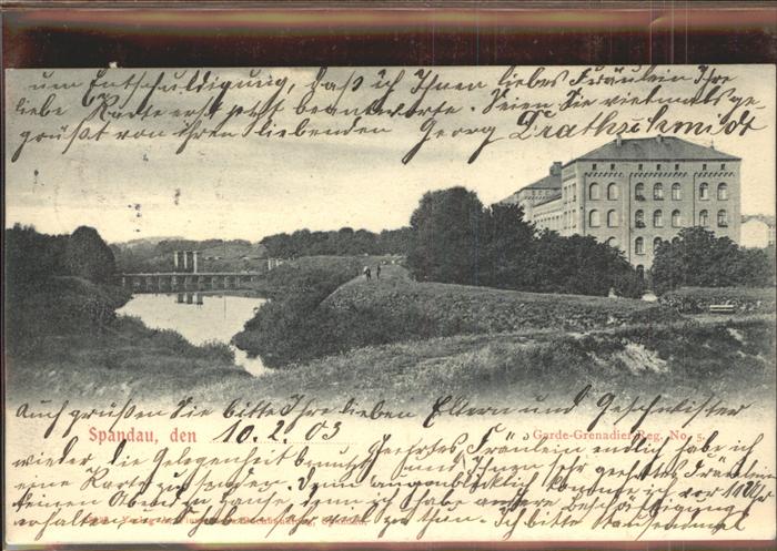 Spandau Garde-Grenadier-Reg.