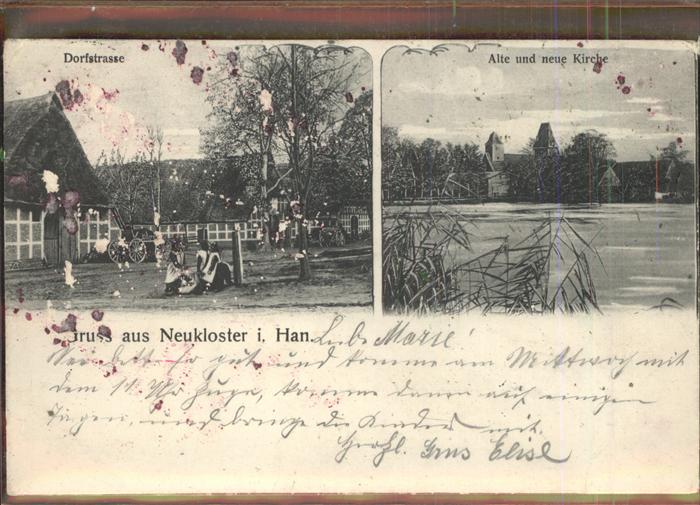 Neukloster Niederelbe neue Kirche Dorfstr.