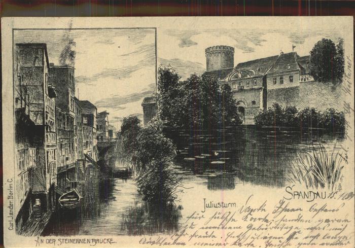 Spandau Juliusturm Künstlerkarte