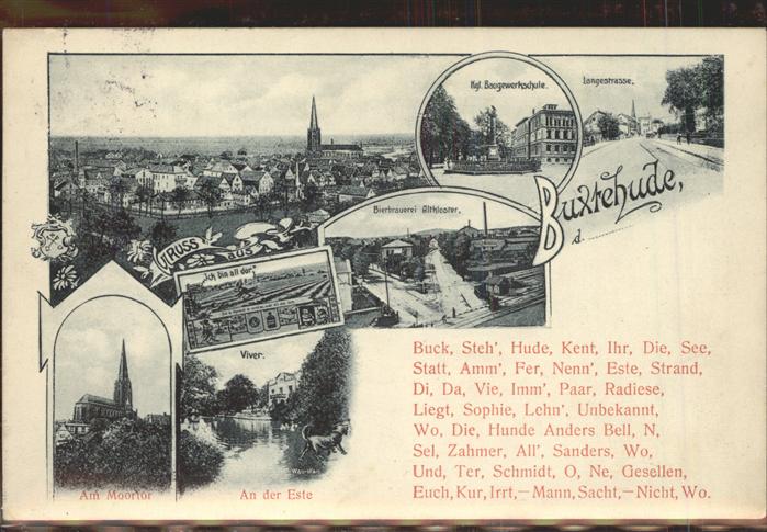 Buxtehude Spruch Gedicht Viver