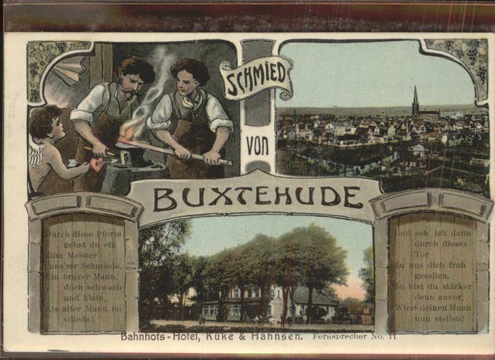 Buxtehude Schmid Bahnhofs-Hotel Kuke & Hahnsen