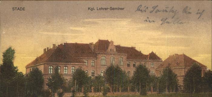 Stade Niederelbe Kgl. Lehrer Seminar