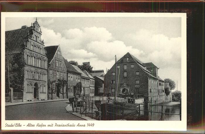 Stade Niederelbe Alter Hafen Provianthaus 1449