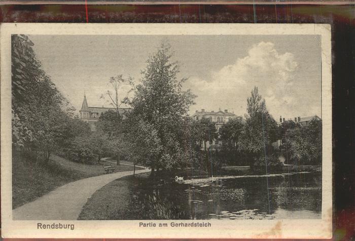 Rendsburg Schleswig-Holstein Gerhardsteich