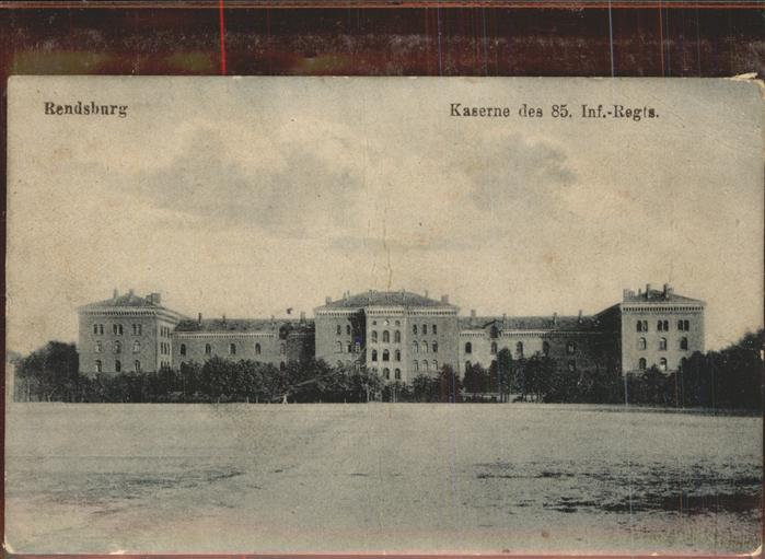 Rendsburg Schleswig-Holstein Kaserne 85. Infanterie Regiment