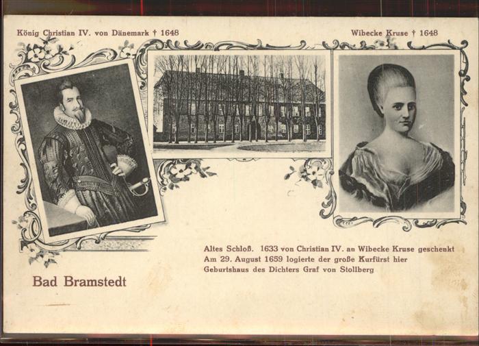 Bad Bramstedt König Christian der 4. von Dänemark Wib