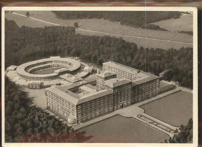 Bad Bramstedt Fliegeraufnahme Rheumaheilstätte