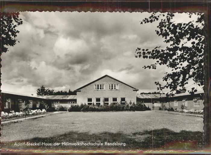 Rendsburg Schleswig-Holstein Adolf Steckel Haus Heimvolkshochschule