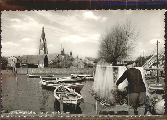 Schleswig Holstein Fischer Boote Netze