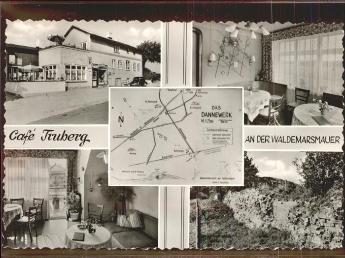 Dannewerk Cafe Truberg Waldemarsmauer Landkarte