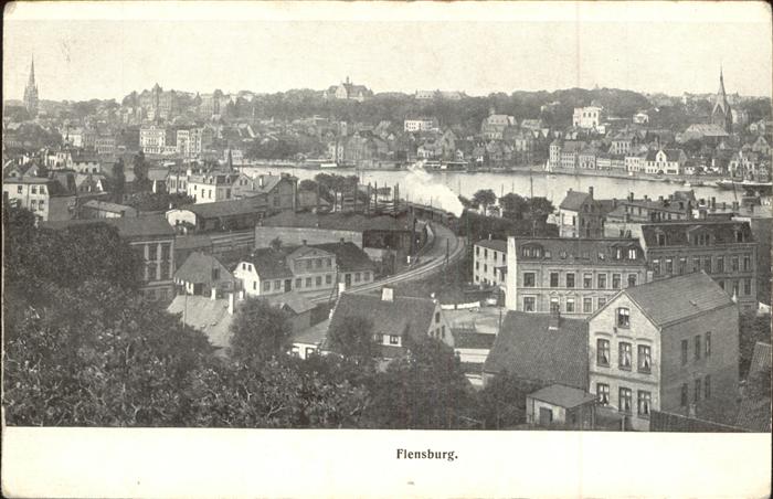 Flensburg Fliegeraufnahme