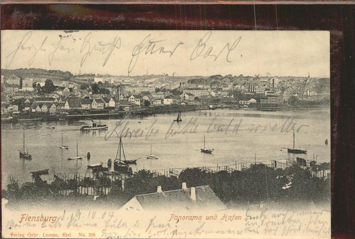 Flensburg Hafen Boote