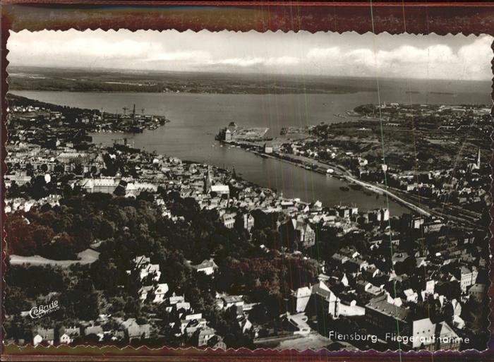 Flensburg Fliegeraufnahme
