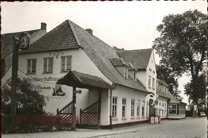Schleswig Holstein Haddeby historisches Gasthaus Haithabu