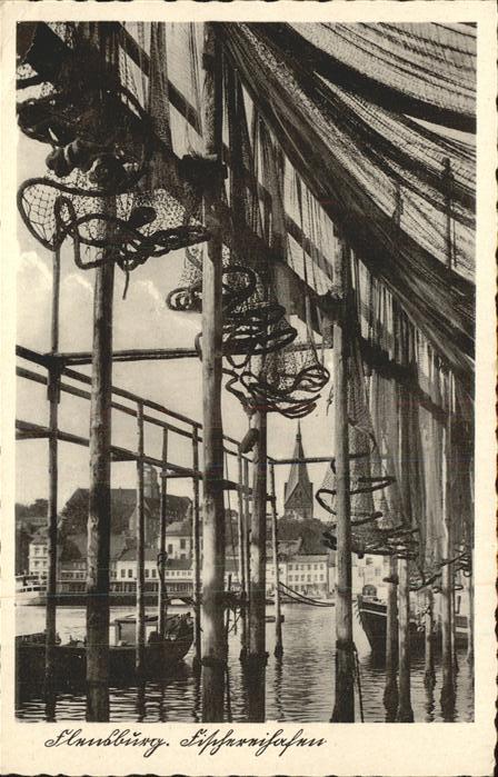 Flensburg Fischereihafen Boote
