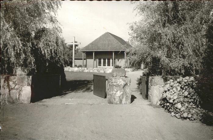 Ganderkesee Eingang zum Friedhof
