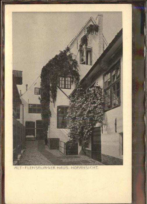 Flensburg Alt-Flensburger-Haus Hofansicht