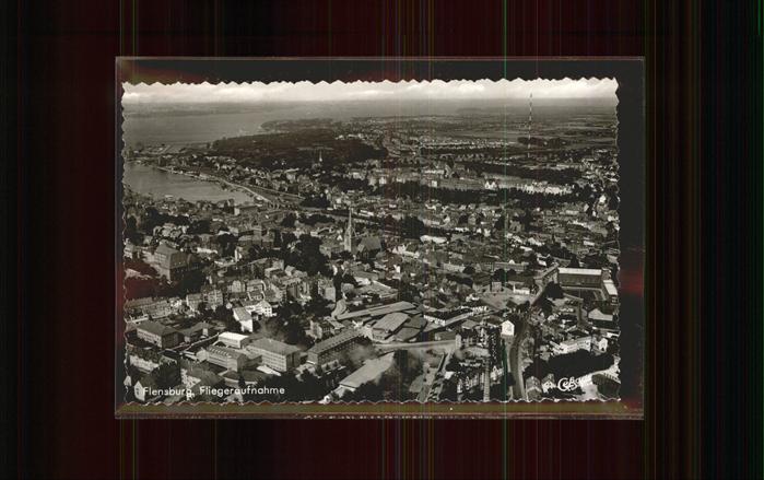 Flensburg Fliegeraufnahme