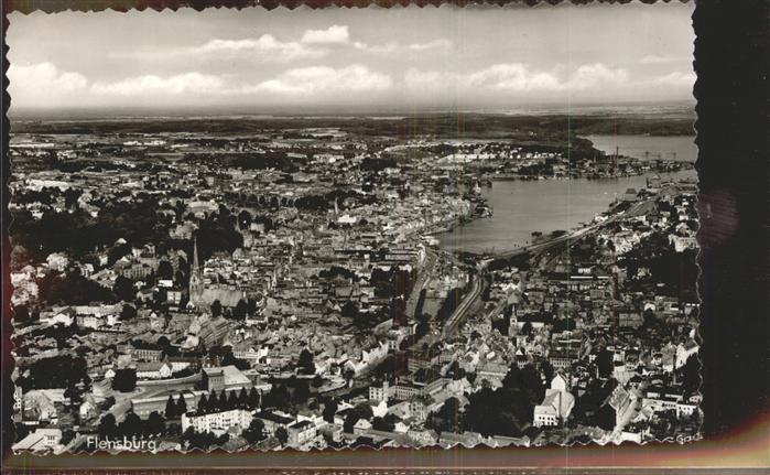 Flensburg Fliegeraufnahme