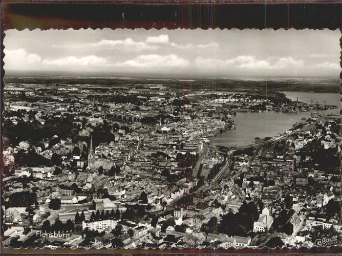 Flensburg Fliegeraufnahme