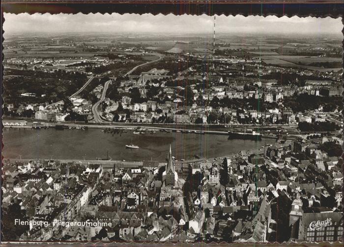 Flensburg Fliegeraufnahme