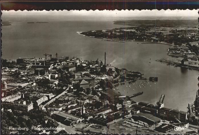 Flensburg Fliegeraufnahme