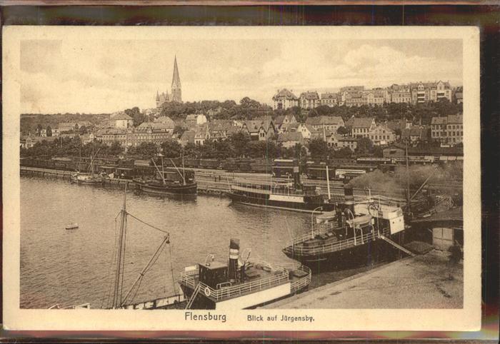 Flensburg Jürgensby Schiffe