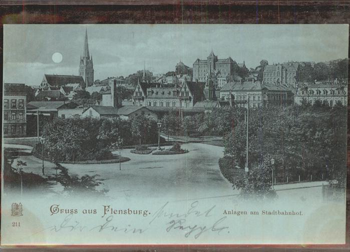 Flensburg Anlagen am Stadtbahnhof