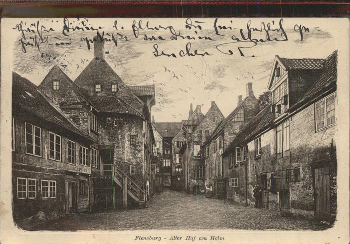 Flensburg Alter Hof am Holm