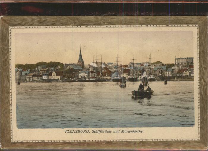 Flensburg Schiffbrücke Marienkirche