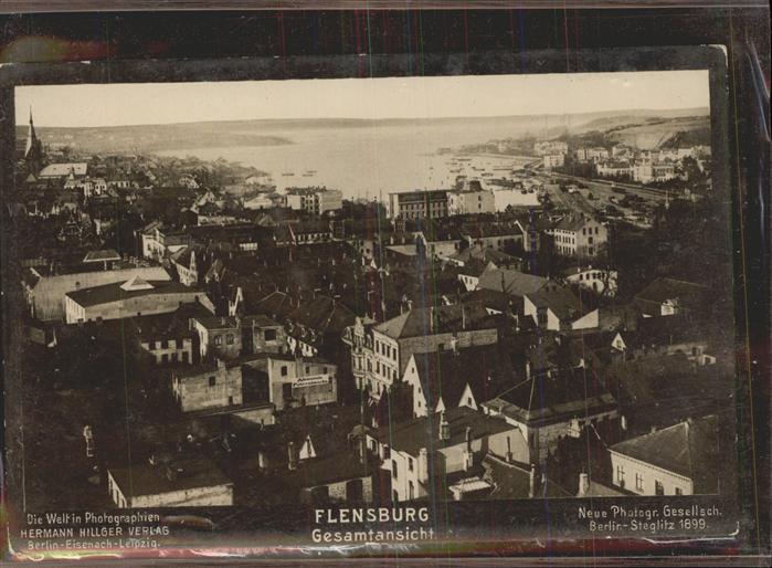 Flensburg Fliegeraufnahme