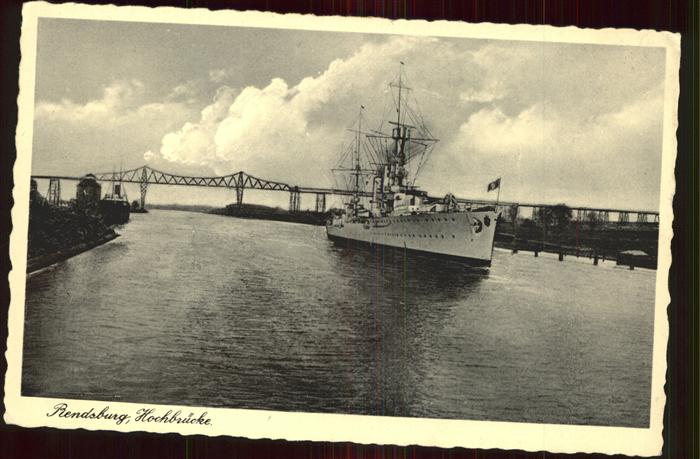 Dampfer Oceanliner Rendsburg Hochbrücke