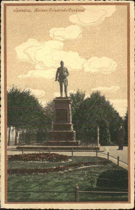 Denkmal Spandau Kaiser-Friedrich-Denkmal
