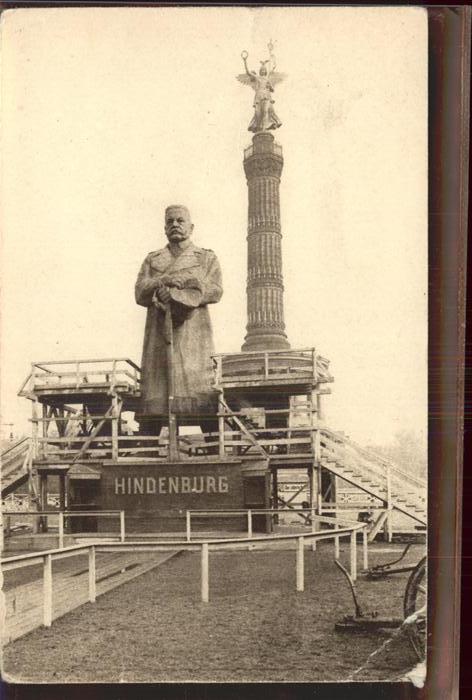 Hindenburg Berlin Denkmal