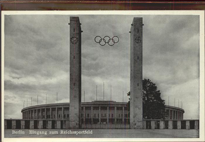 Stadion Stadium Estadio-- Berlin Reichssportfeld